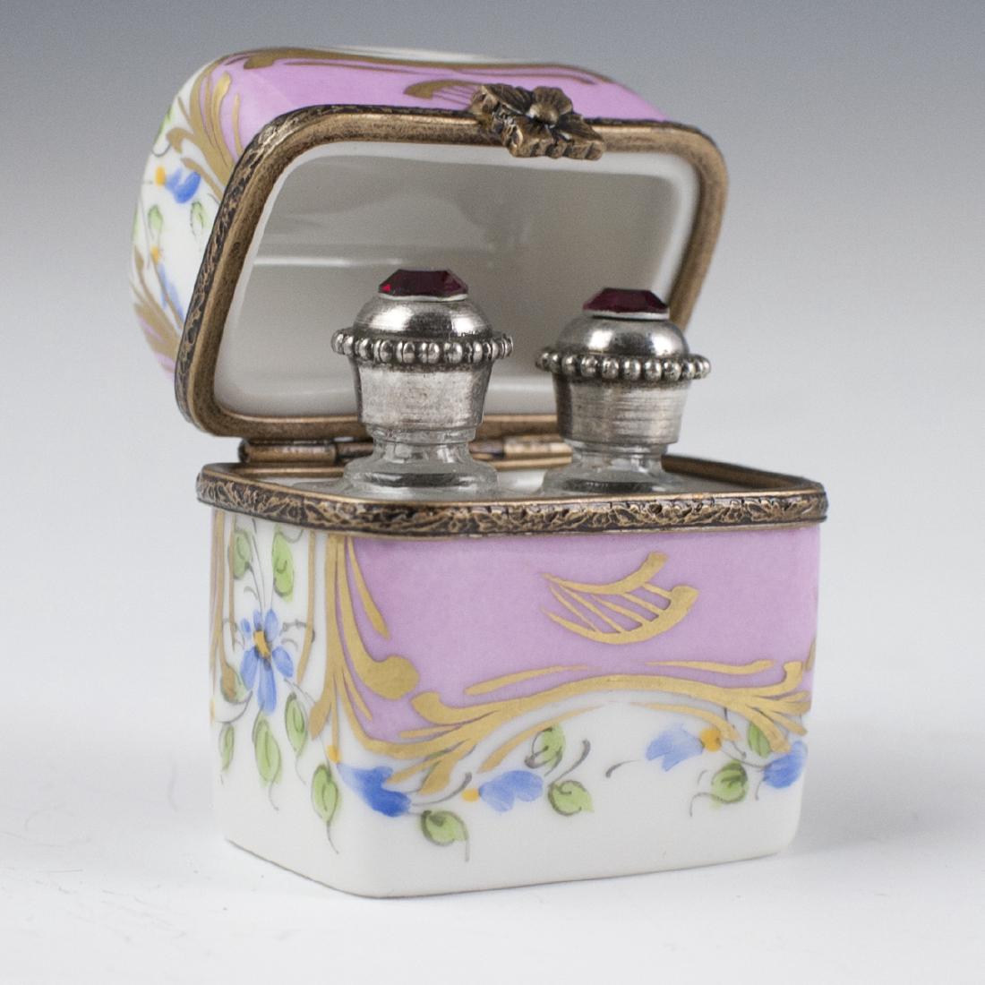 DP Limoges Porcelain Perfume Bottle Box (1 of 4)
