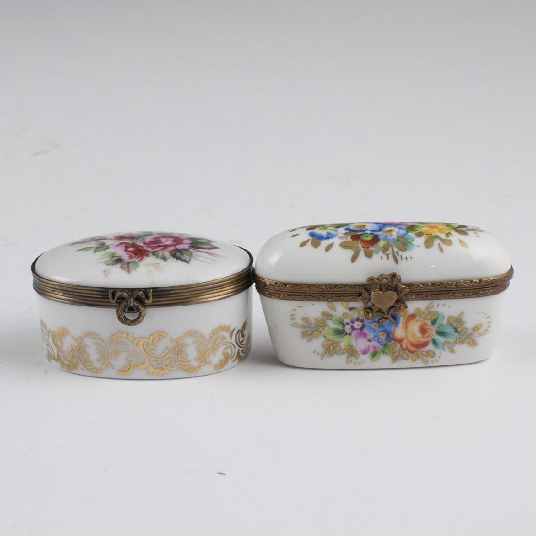 Limoges Porcelain Pill Boxes (1 of 3)