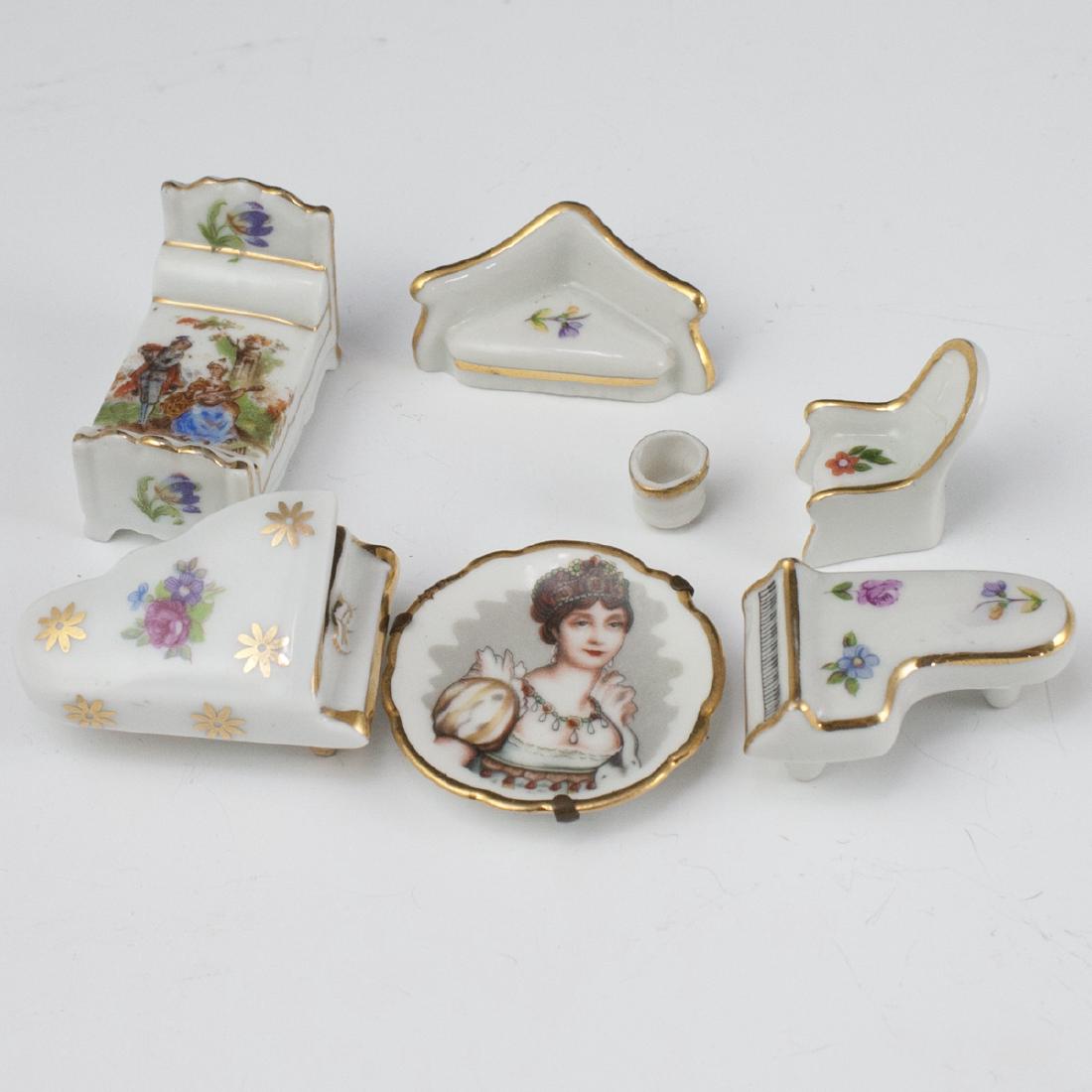 Limoges Porcelain Dollhouse Set (1 of 4)