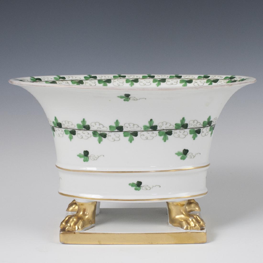 Herend Centennial "Persil" Porcelain Footed Planter (1 of 5)