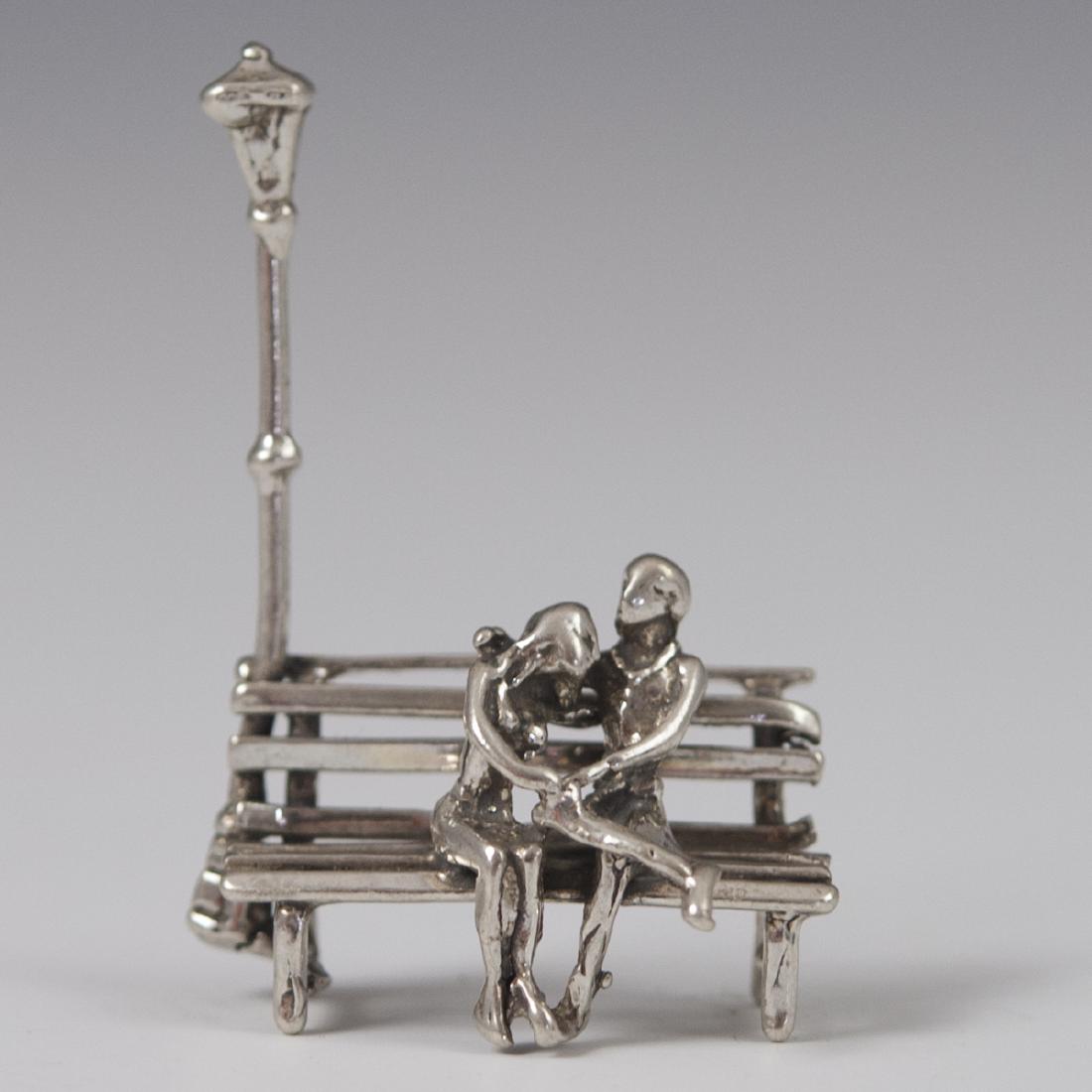 Italian 800 Silver Figurine (1 of 3)