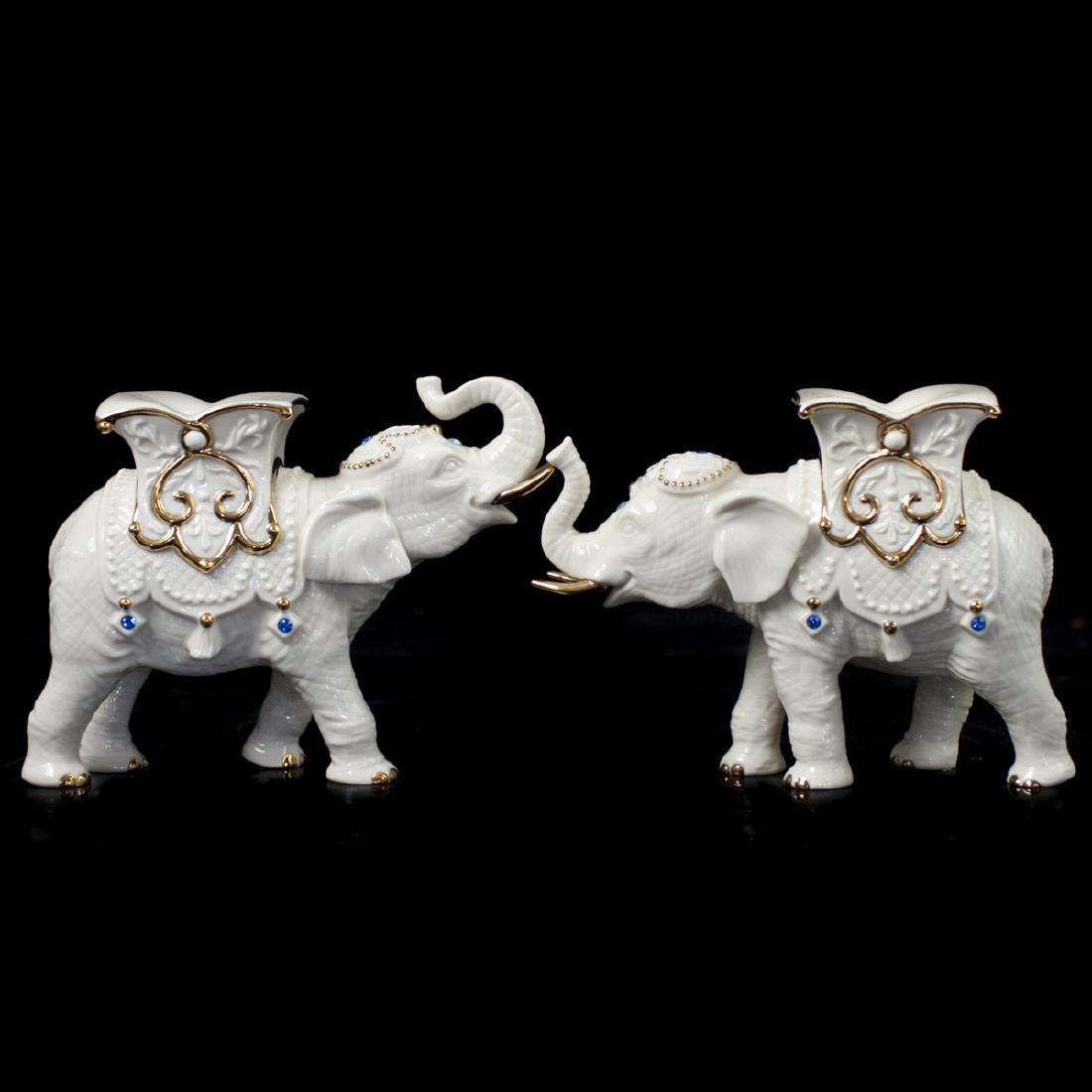 Lenox Porcelain Candlesticks (1 of 5)