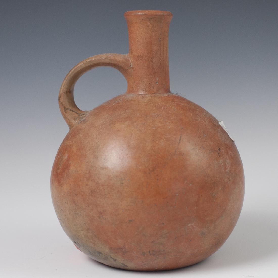 Pre-Columbian Mochica Earthenware Vessel (1 of 4)
