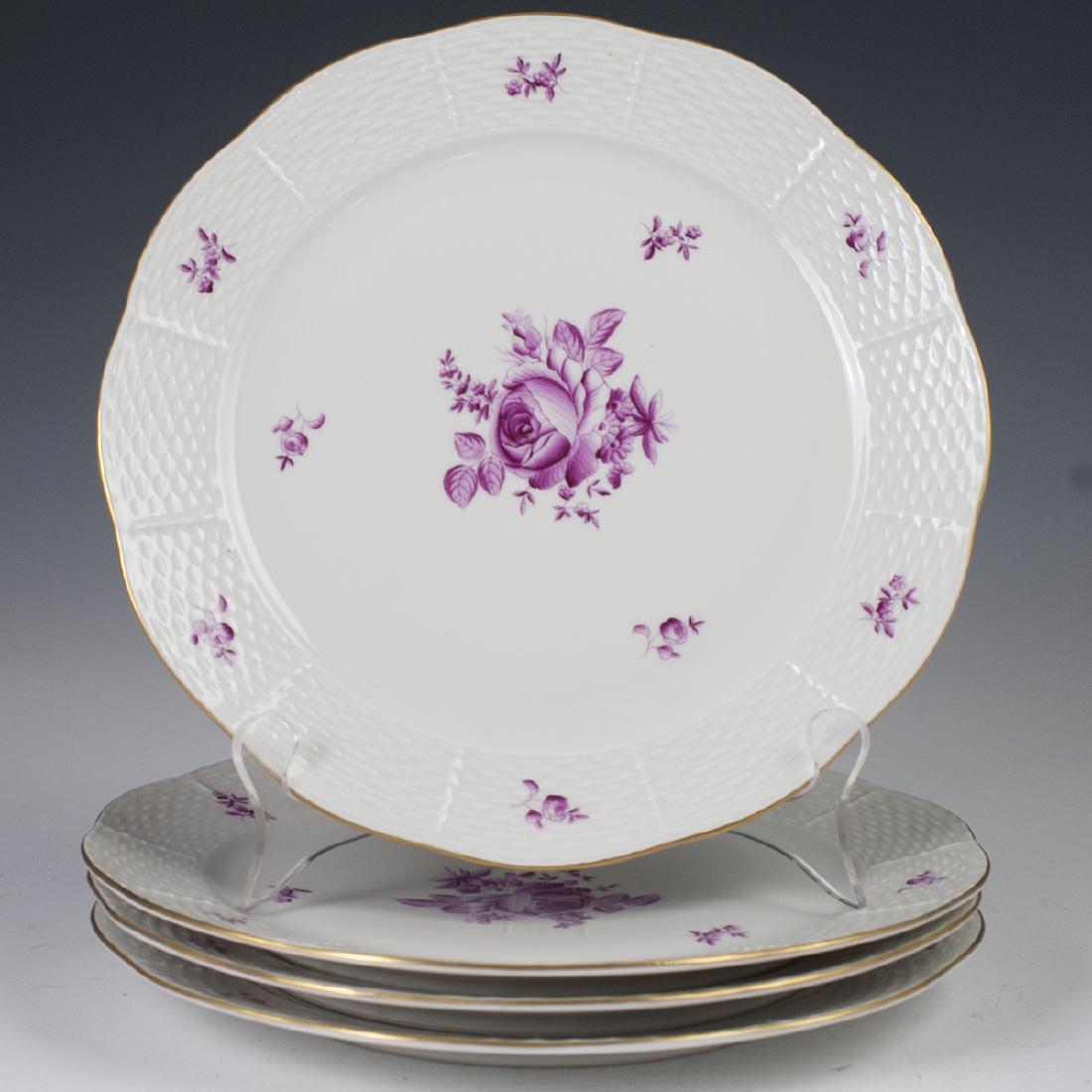 Herend Porcelain Dinner Plates (1 of 5)