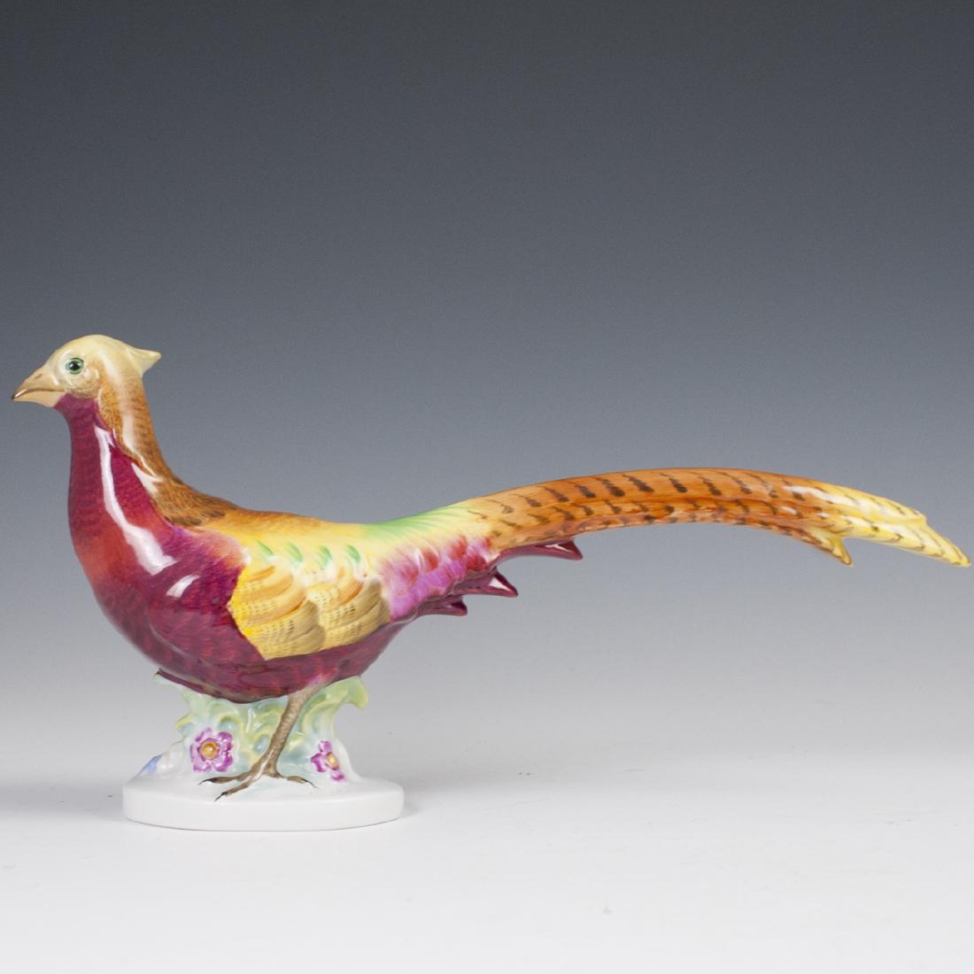 Herend Porcelain Pheasant Figurine (1 of 6)