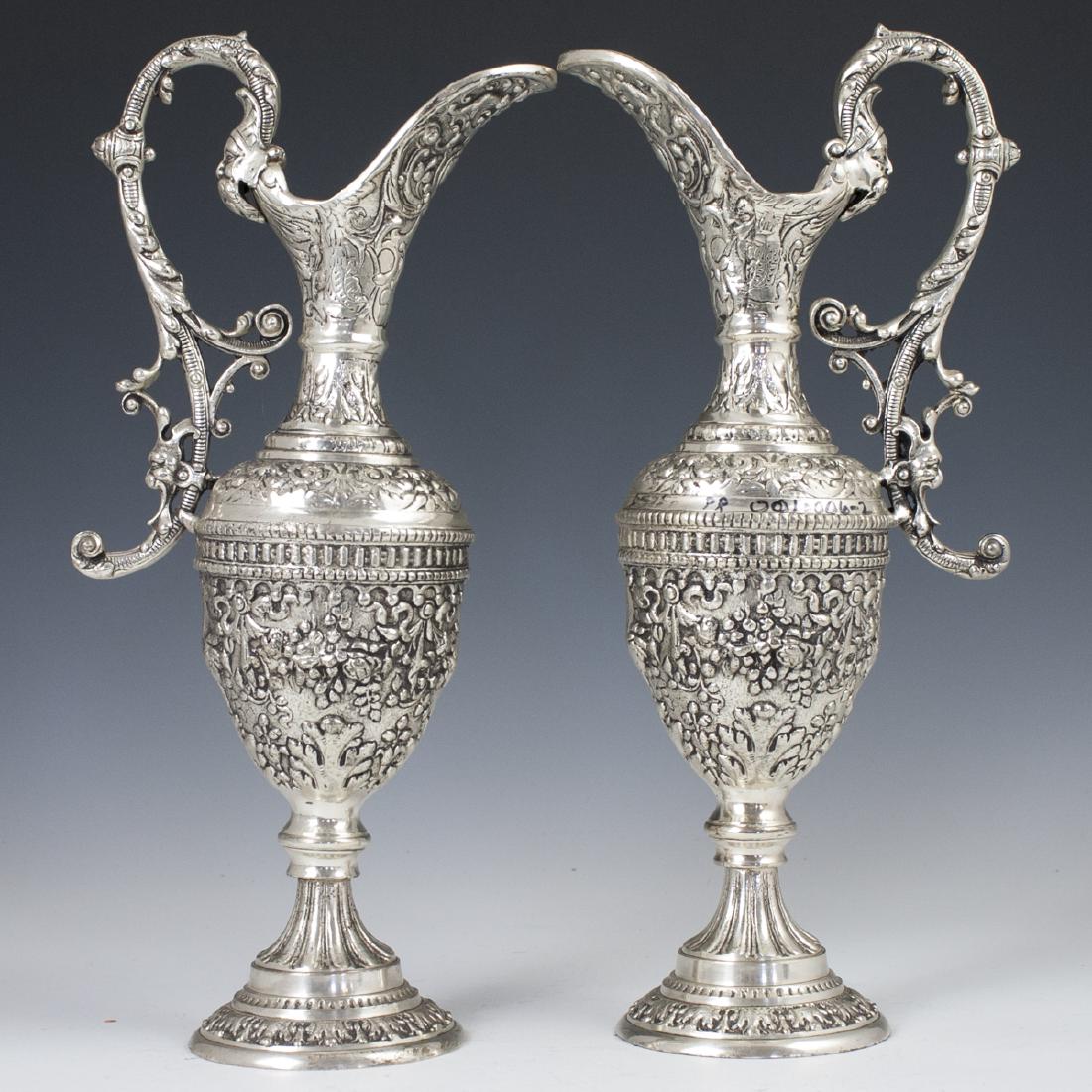 Vintage Baroque Silver Plated Ewers (1 of 5)
