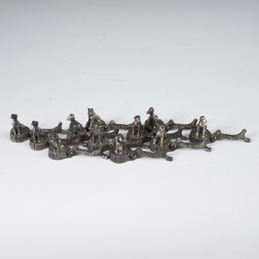 Antique Silver Plated Knife Rests (1 of 3)