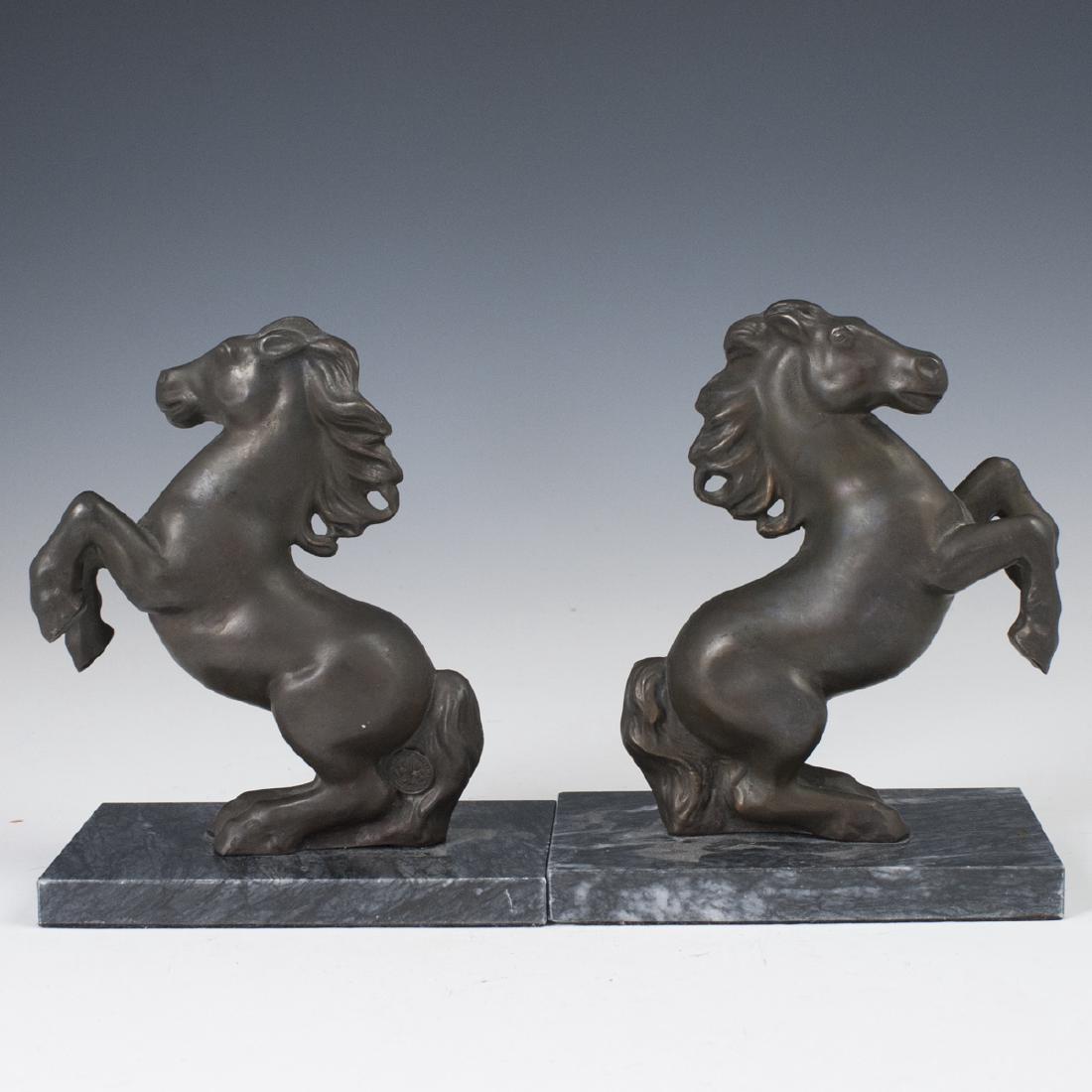 Collection Francaise Bronze Bookends (1 of 4)