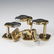 David Marshall Mixed Metal Towel Hangers