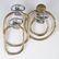 David Marshall Mixed Metal Towel Hangers