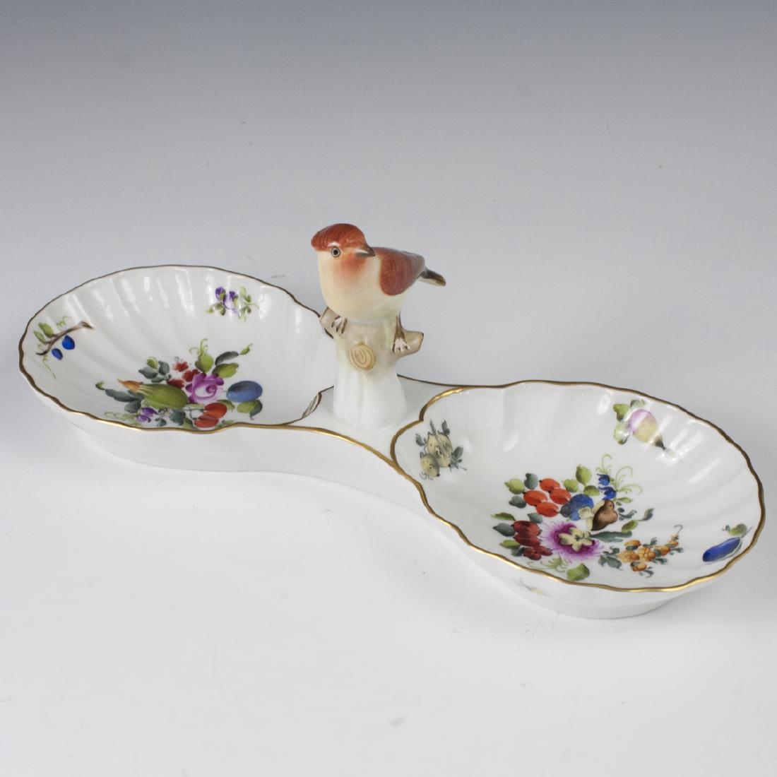 Herend Porcelain "Fruits & Flowers" Relish Dish (1 of 6)