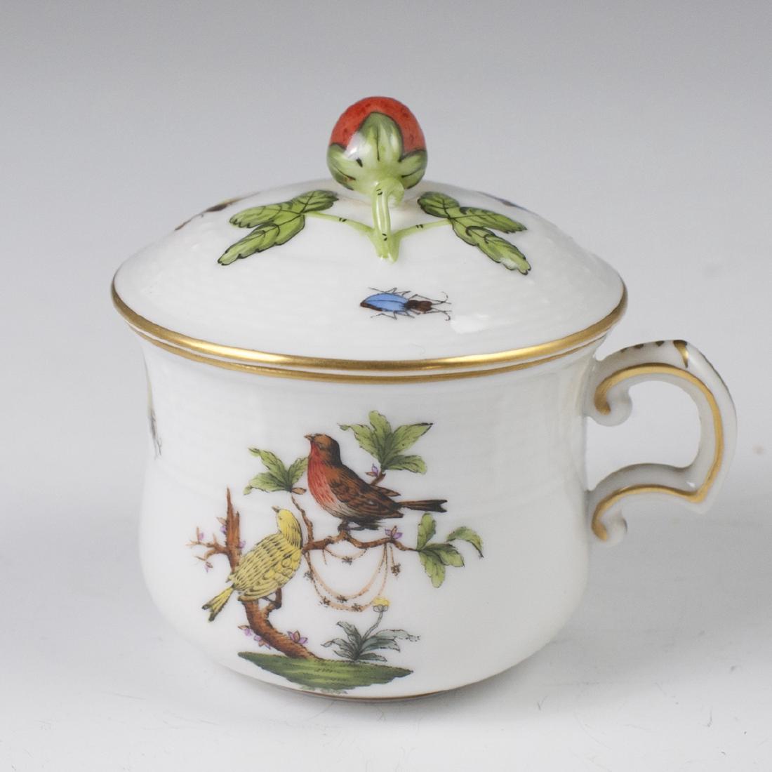 Herend Porcelain "Rothschild" Pot De Creme (1 of 4)