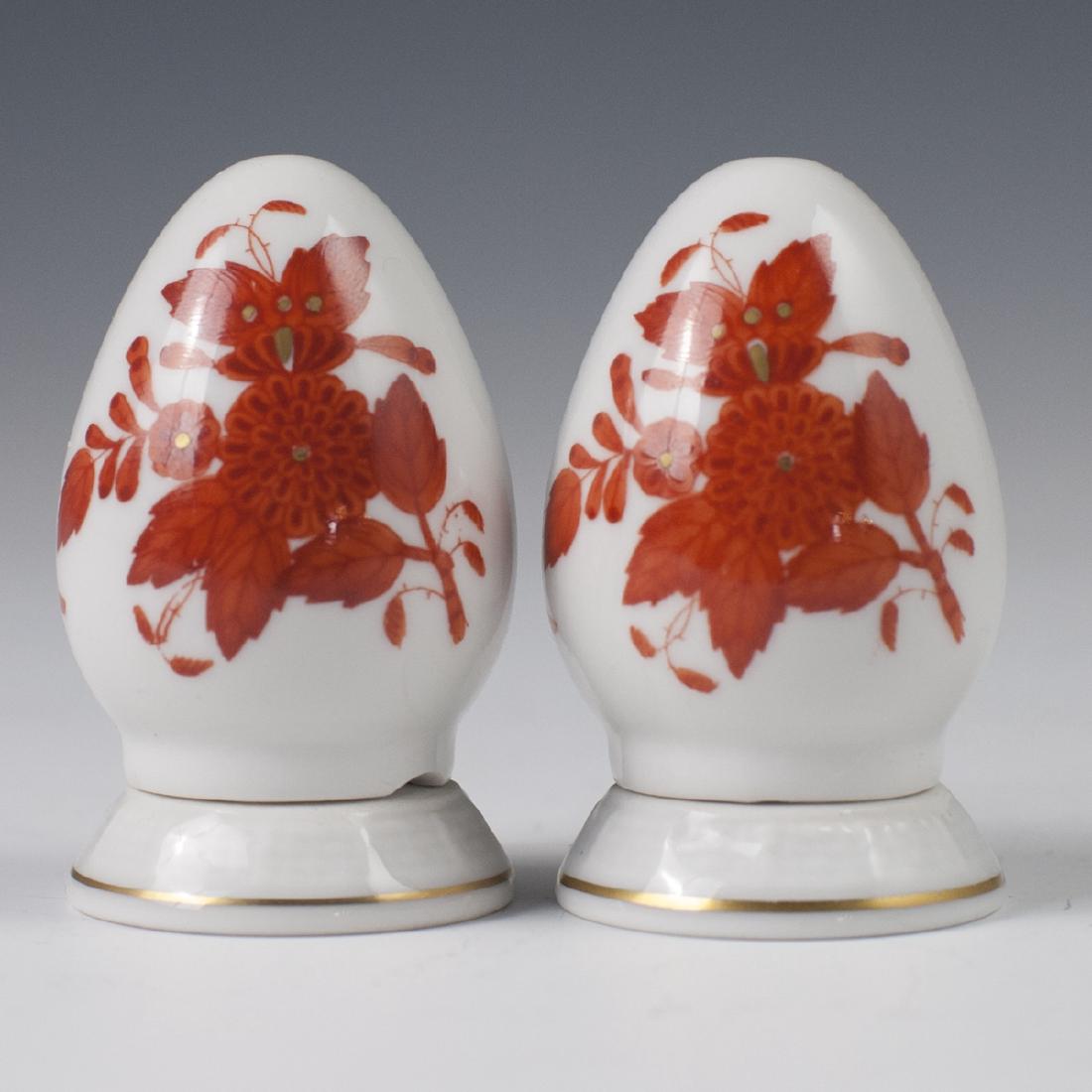 Herend "Apponyi Orange" Salt & Pepper Shakers (1 of 3)