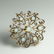 14kt Gold & Opal Pin