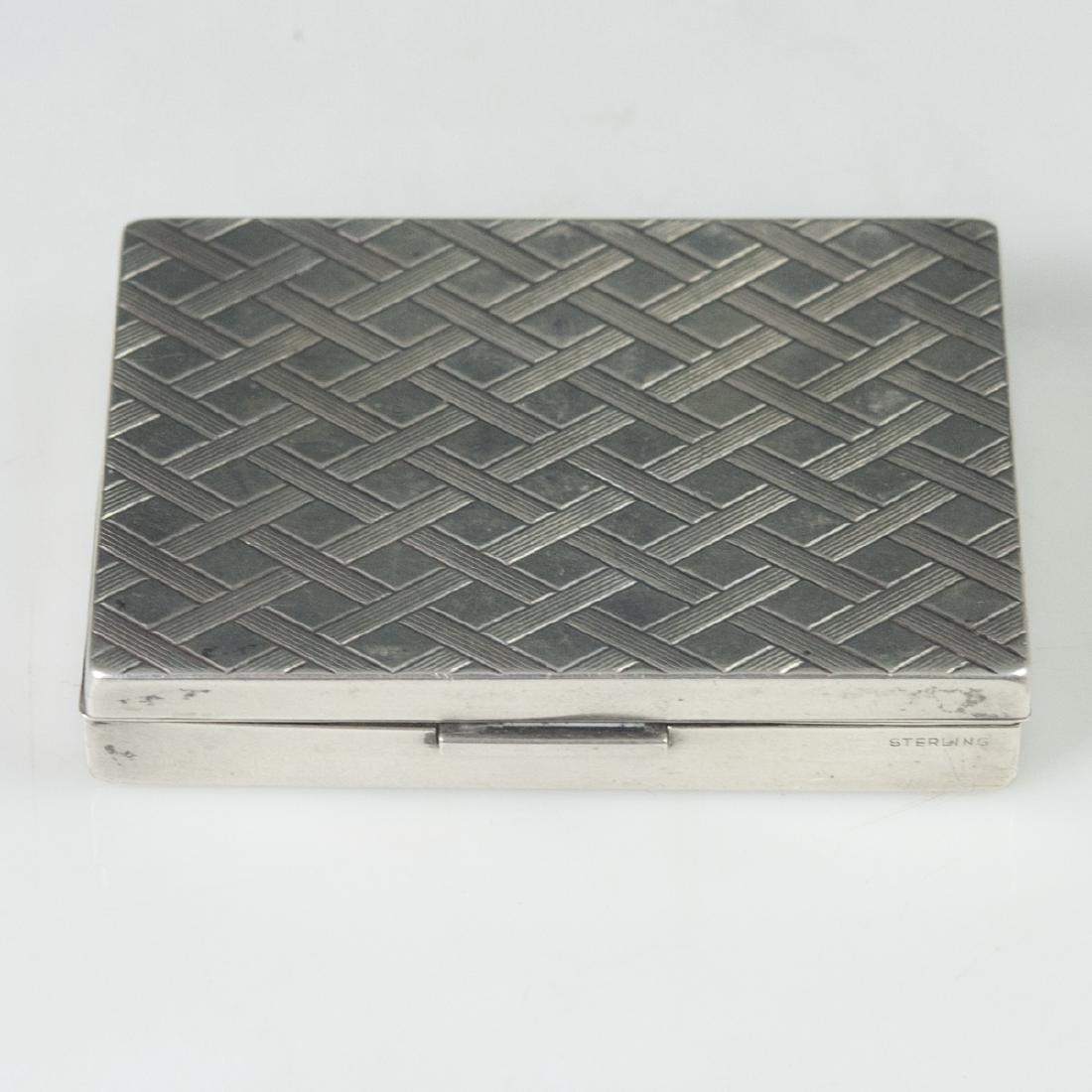 Antique Sterling Cigarette Box (1 of 6)