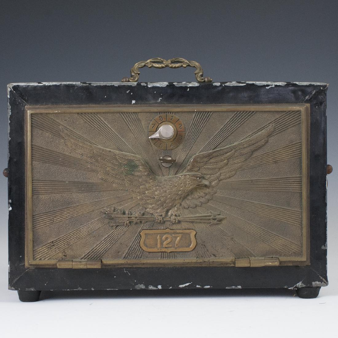 Antique U.S. Post Office Lock Box (1 of 3)