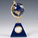 Vintage Semi-Precious Stone Globe Clock