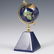 Vintage Semi-Precious Stone Globe Clock - 3