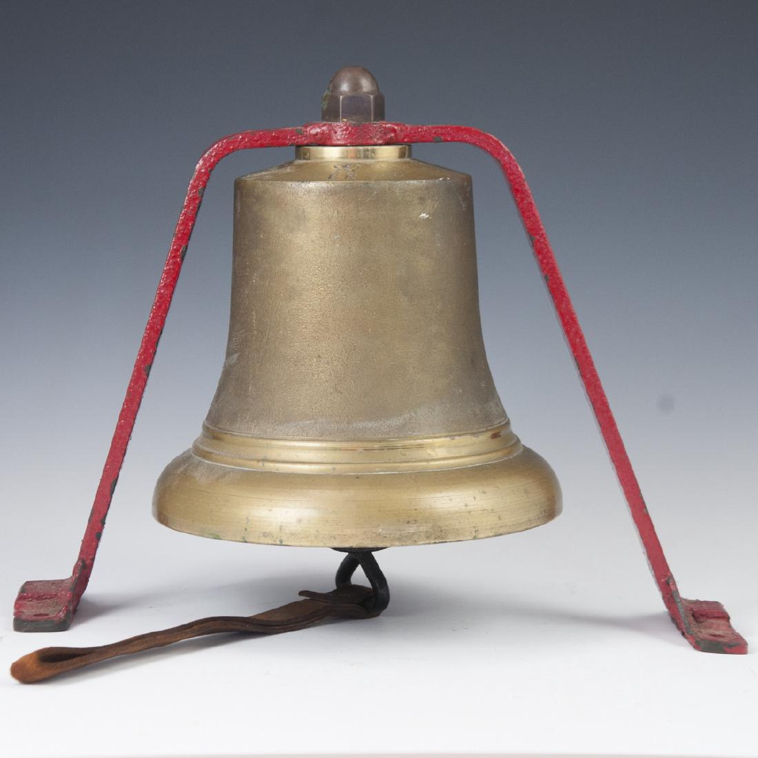 Antique British Quarterdeck Fire Bell (1 of 4)