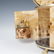 Vintage Italian Burl Wood Gold Plated Brass Smoker Set - 2