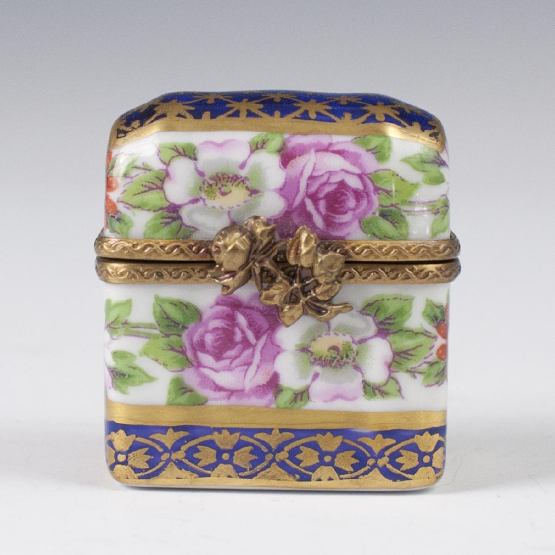 Limoges Porcelain Perfume Bottle Box Feb 15, 2018 Akiba Antiques in FL