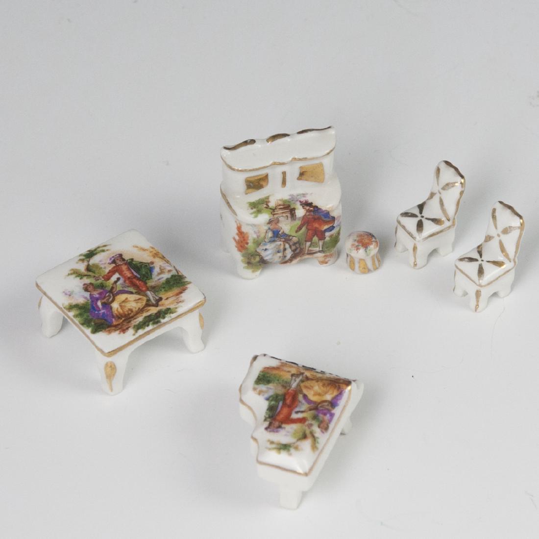 Limoges Porcelain Dollhouse Set (1 of 3)