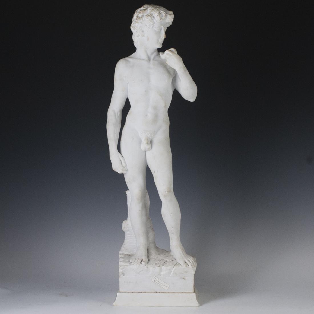 After Michelangelo's "David" Marble Sculpture (1 of 5)