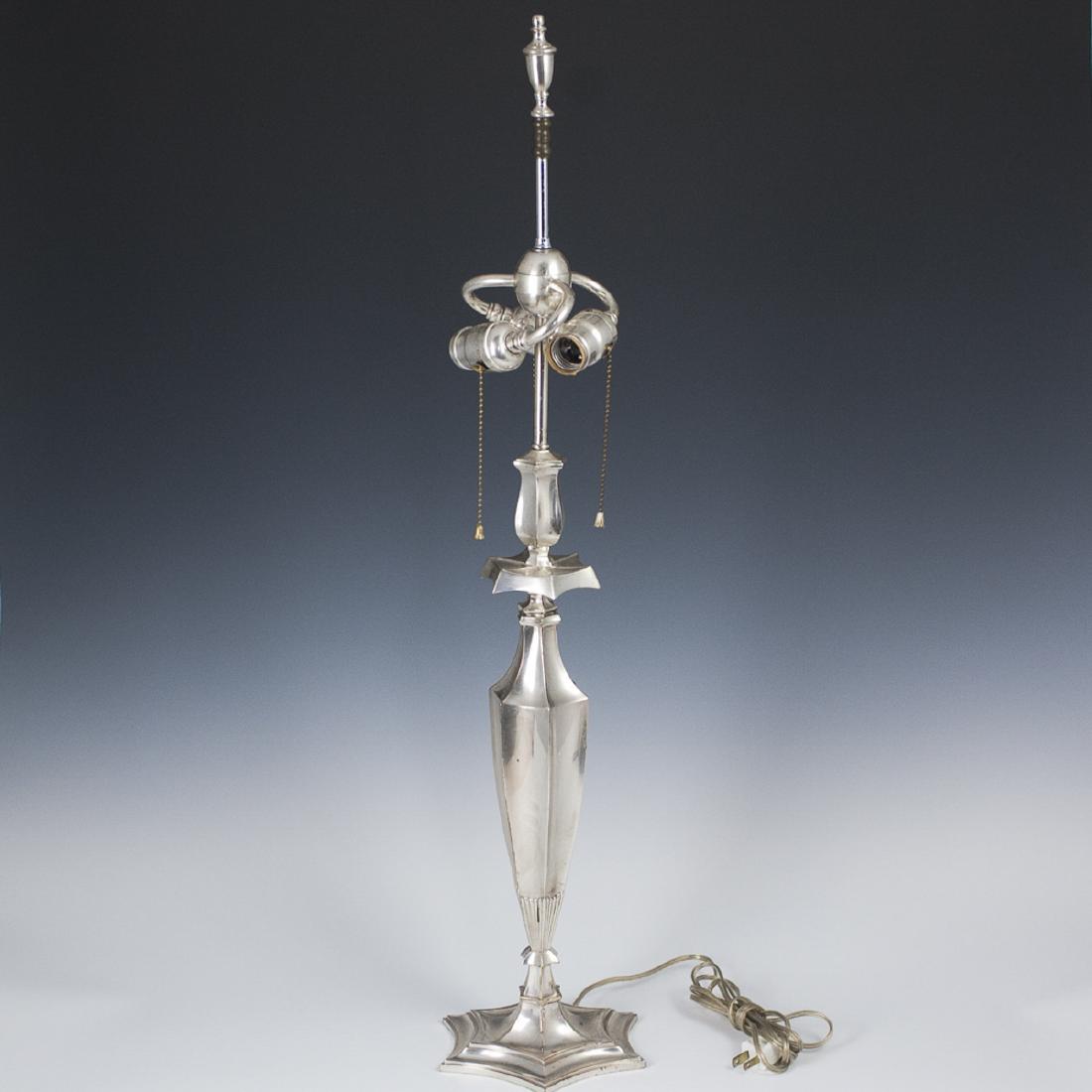 Caldwell Silvered Bronze Lamp (1 of 5)