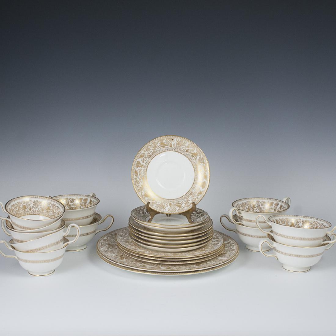 Wedgwood Porcelain "Florentine" Set (1 of 5)