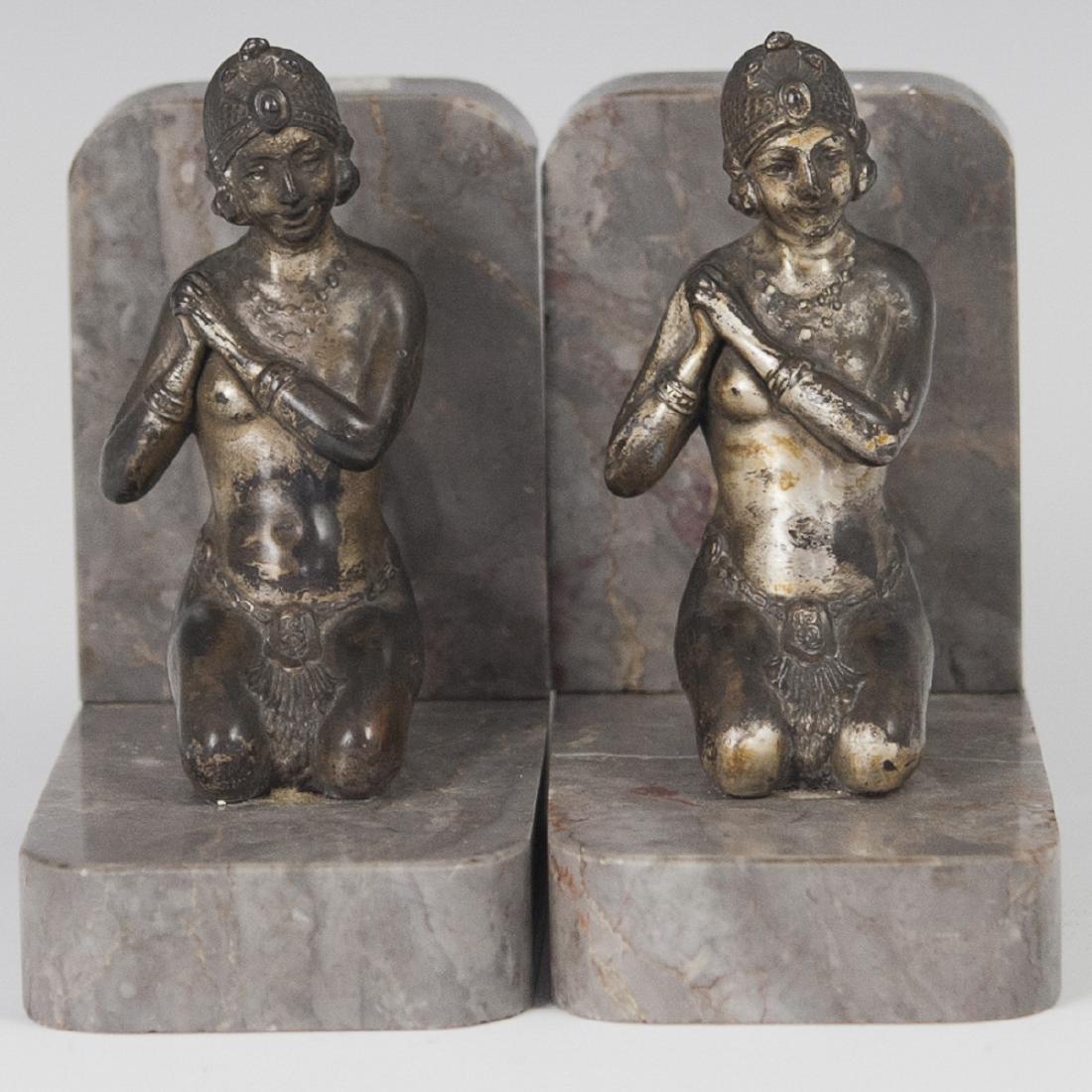 Art Deco Figural Bookends (1 of 4)