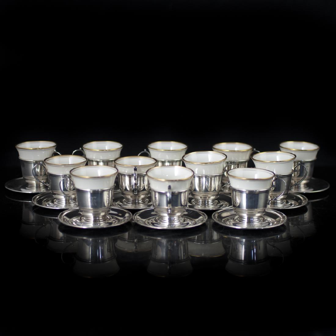 Shreve & Co. Sterling Demitasse Set (1 of 5)