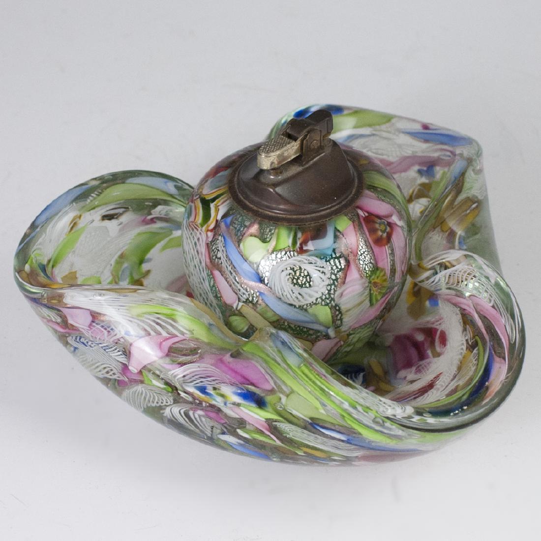 Dino Martens AVEM  Zanfirico Murano Glass Smoker Set (1 of 5)