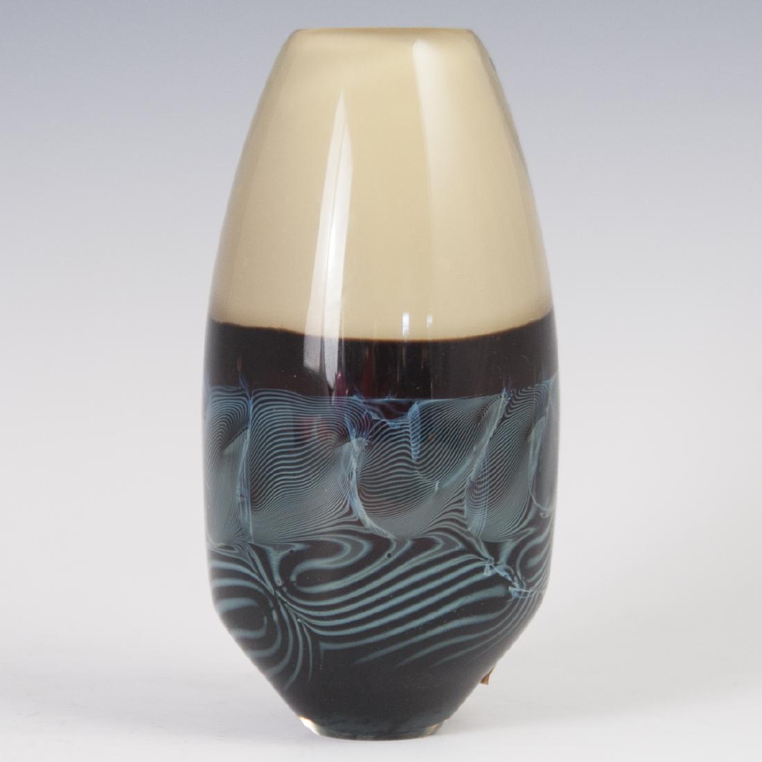 Vintage Art Glass Vase Signed:"Wright" (1 of 4)