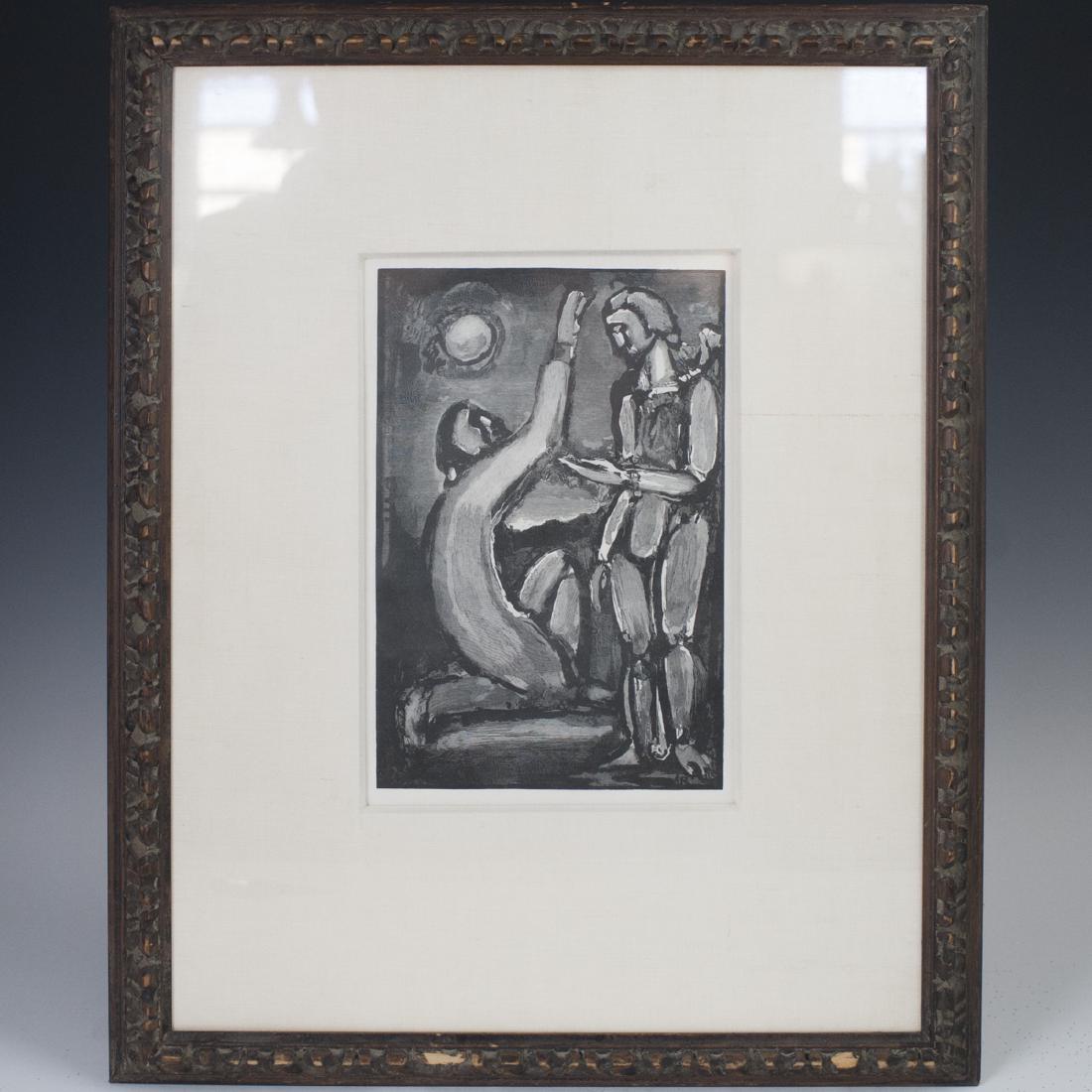 Georges Rouault  (French 1871-1958) Woodcut (1 of 2)