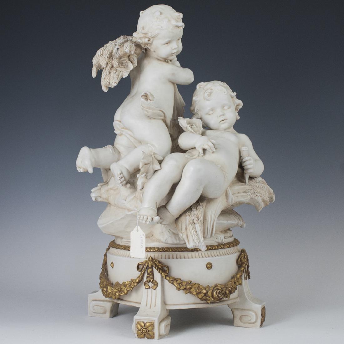 Antique French Parian Ware Sculpture (1 of 9)