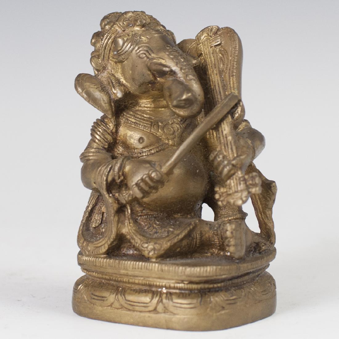 Indian Bronze Ganesh Figurine (1 of 4)