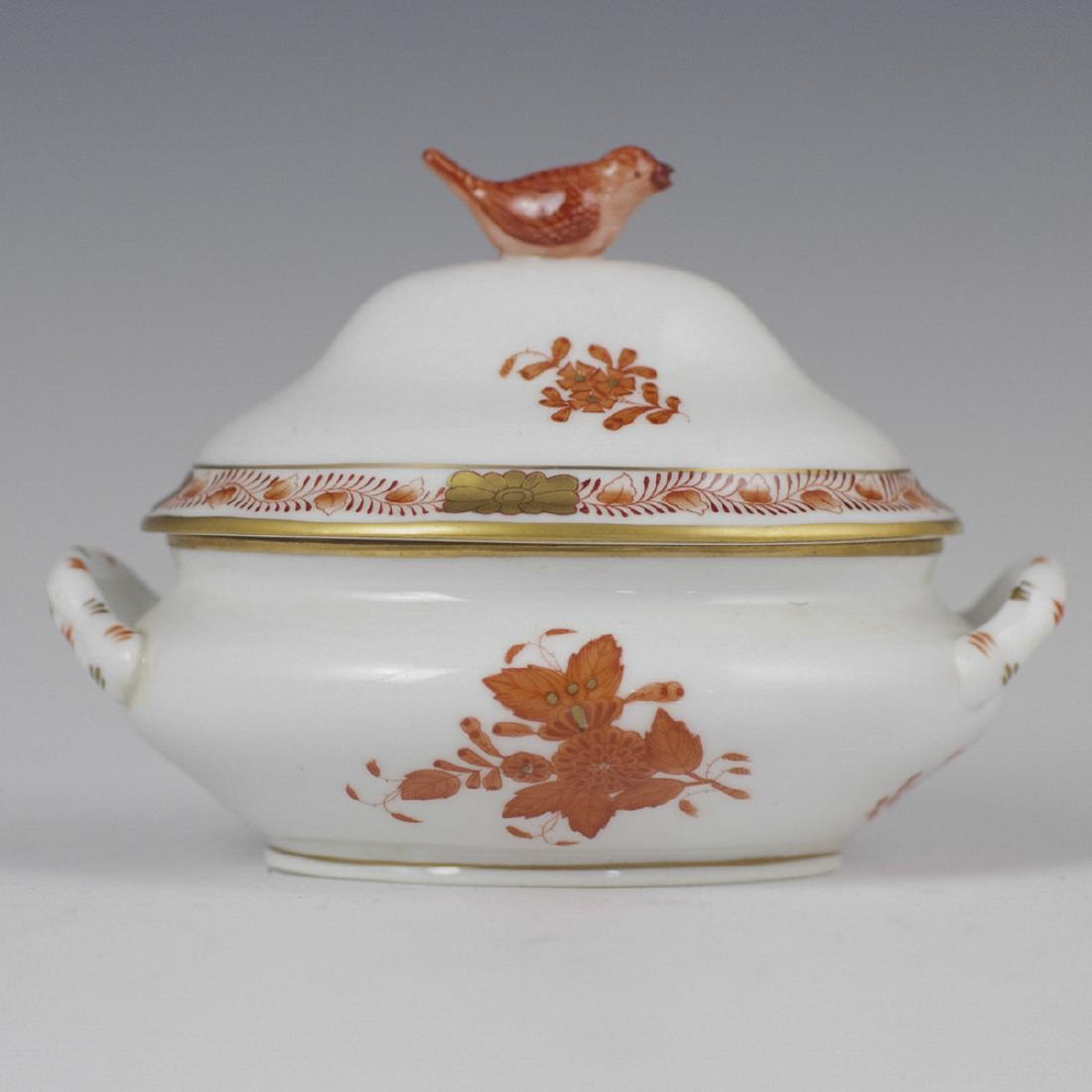 Herend Porcelain "Apponyi Orange" Mini Tureen (1 of 5)