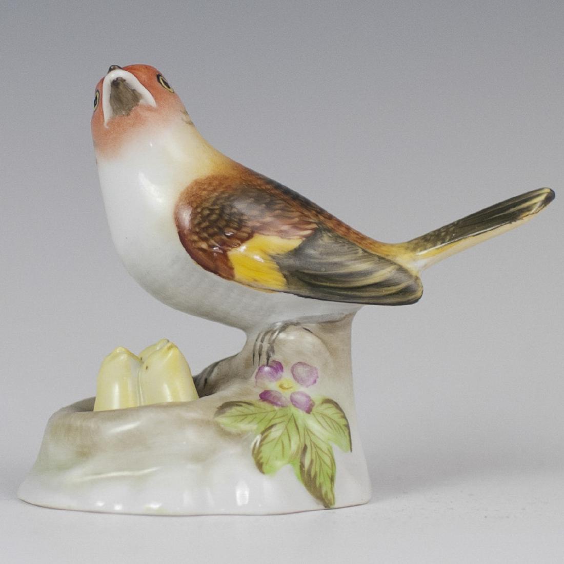 Herend Porcelain Bird Figurine