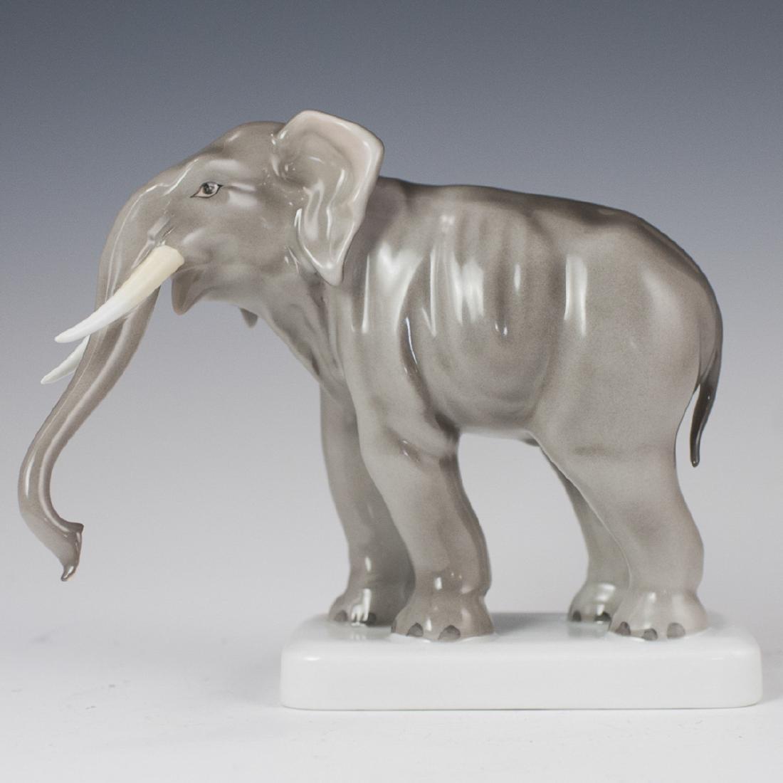 Herend Porcelain Elephant Figurine (1 of 6)