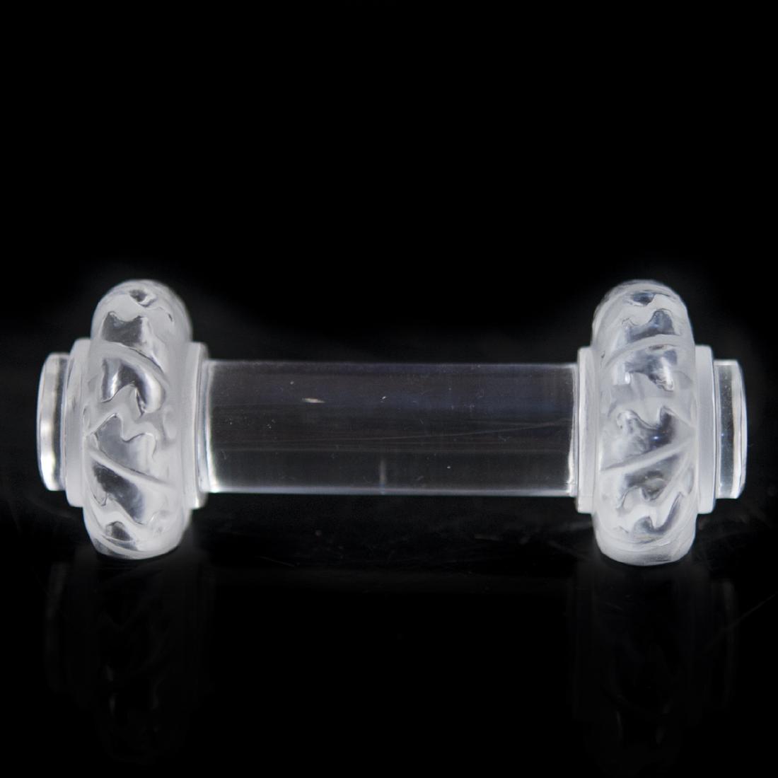 Lalique "Saint Hubert" Crystal Knife Rest (1 of 4)