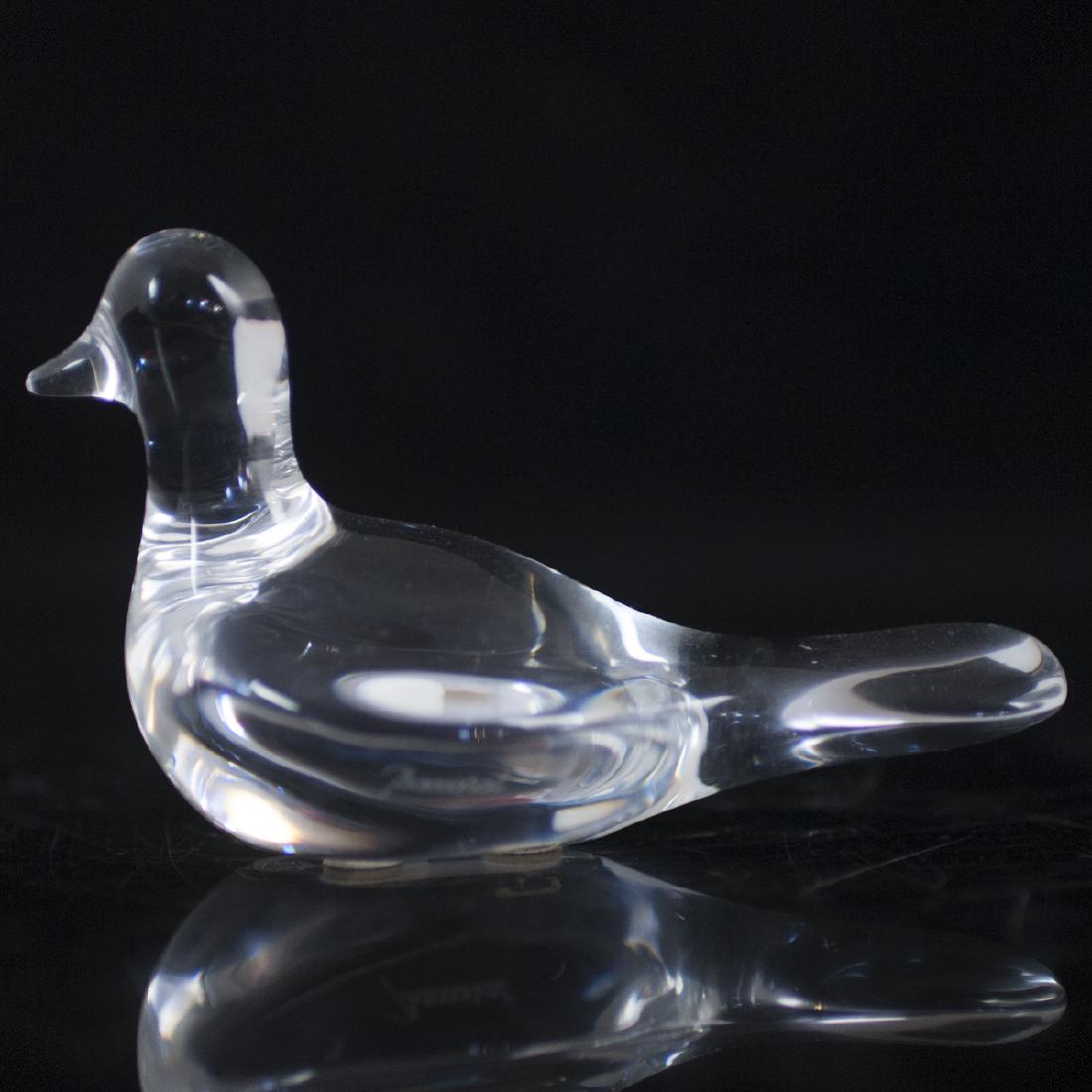 Baccarat Crystal Dove Paperweight (1 of 4)