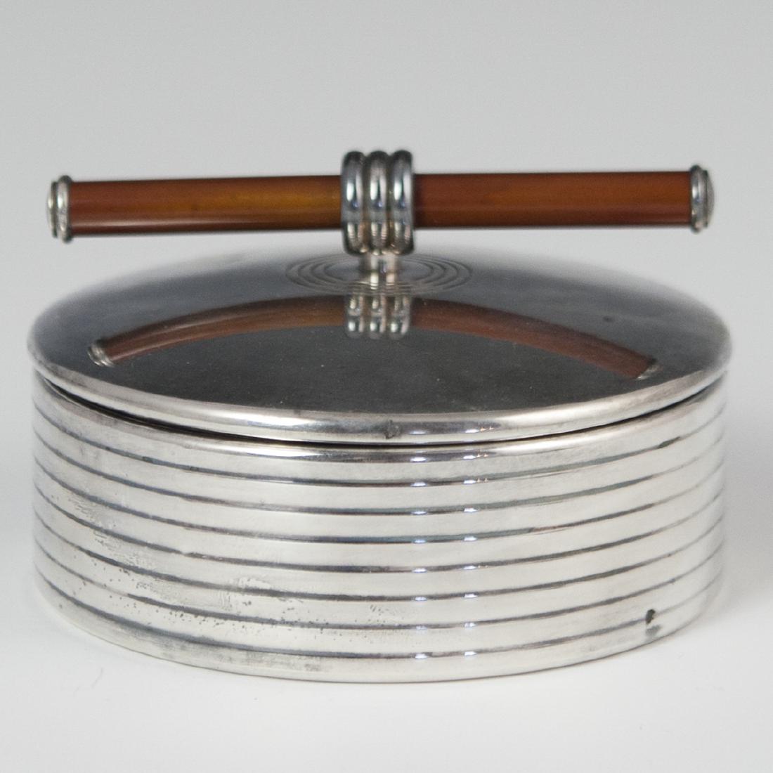Christofle "Talisman" Laque De Chine Silverplate Box (1 of 7)