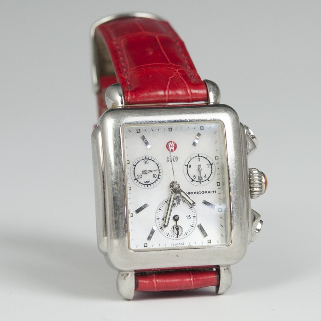 Michele "Deco" Chronograph Watch (1 of 5)