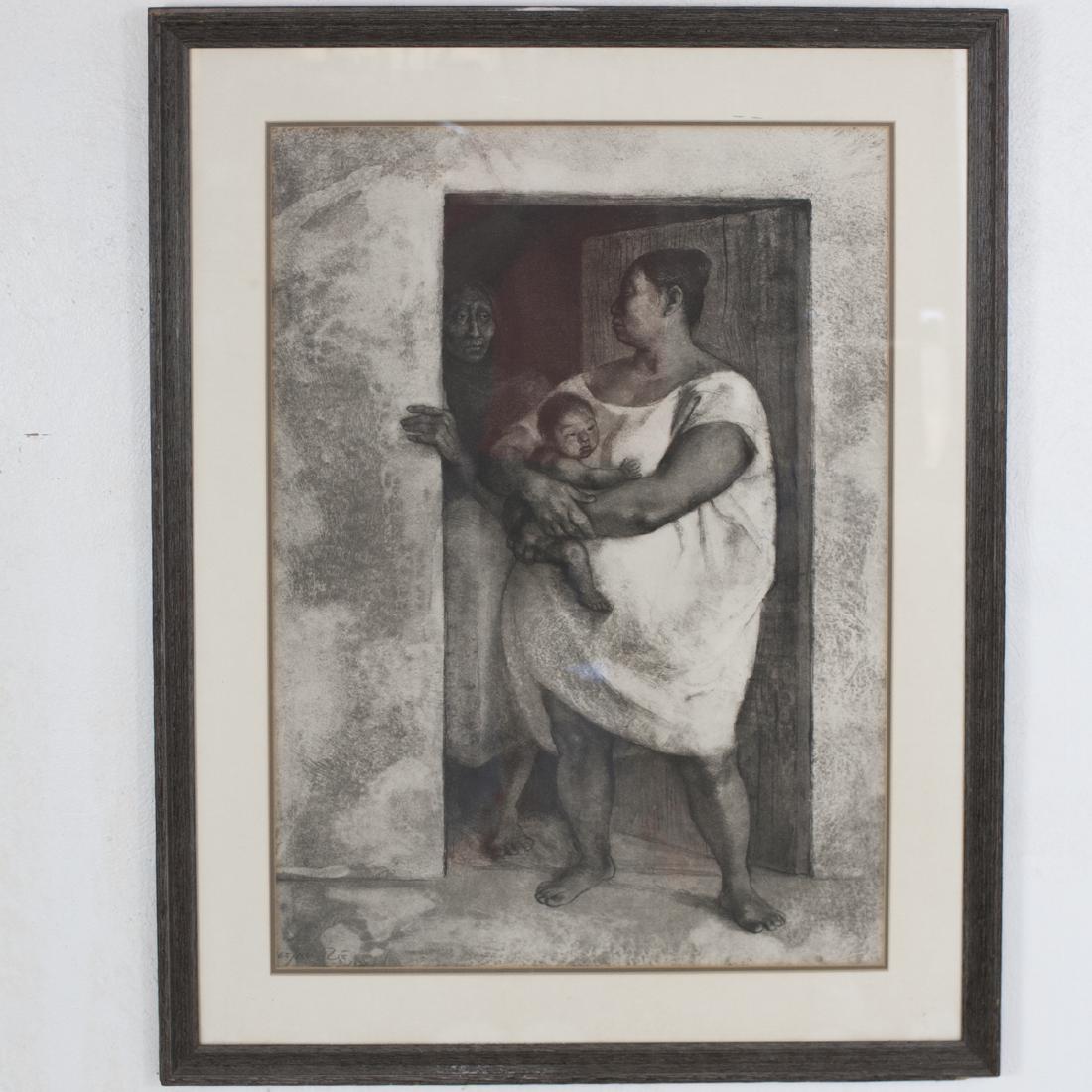 Francisco Zuniga  (Mexican 1912-1998) (1 of 3)