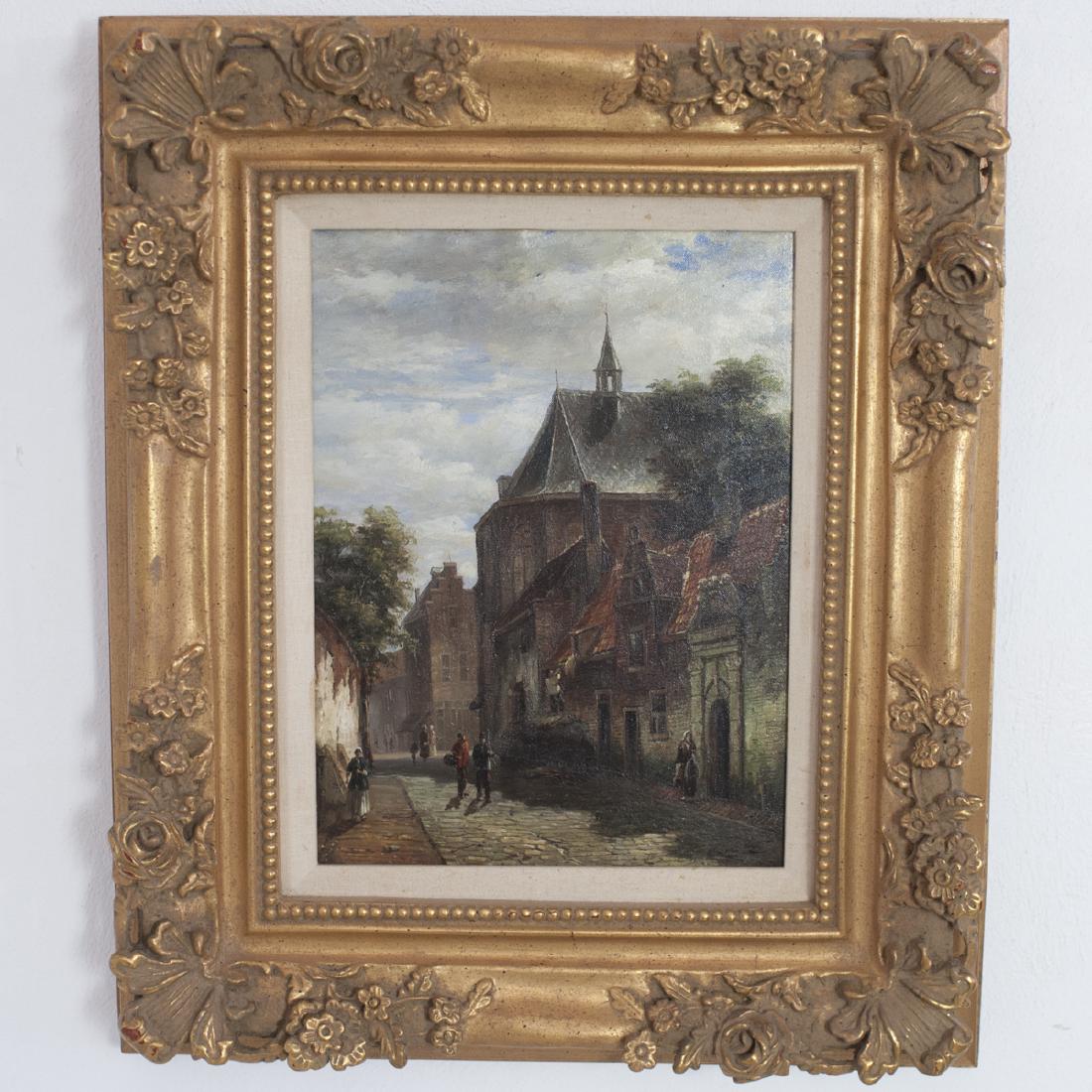 Vintage Oil on Canvas Signed:"Kurk" (1 of 5)