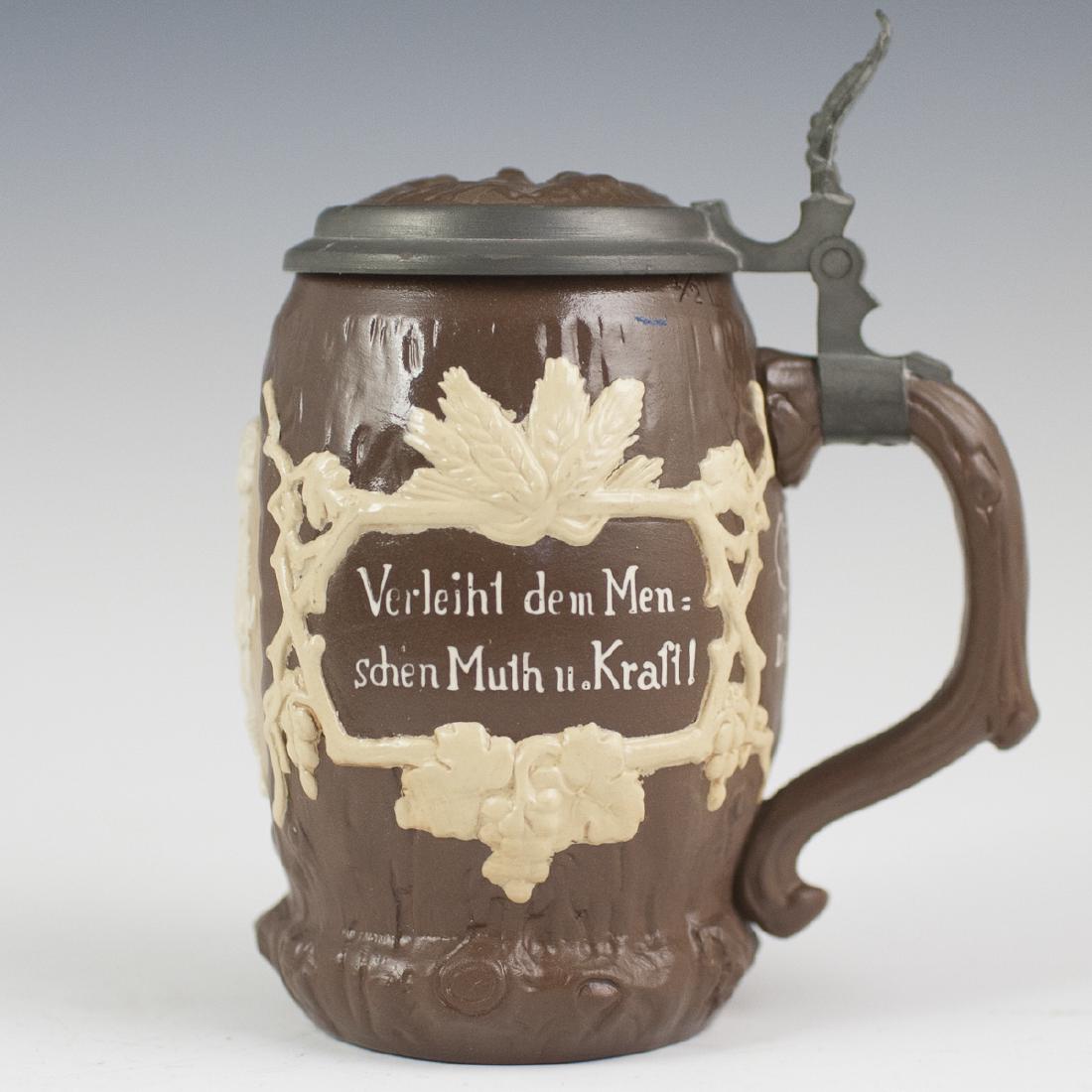 Antique Villeroy & Boch Porcelain Beer Stein (1 of 5)