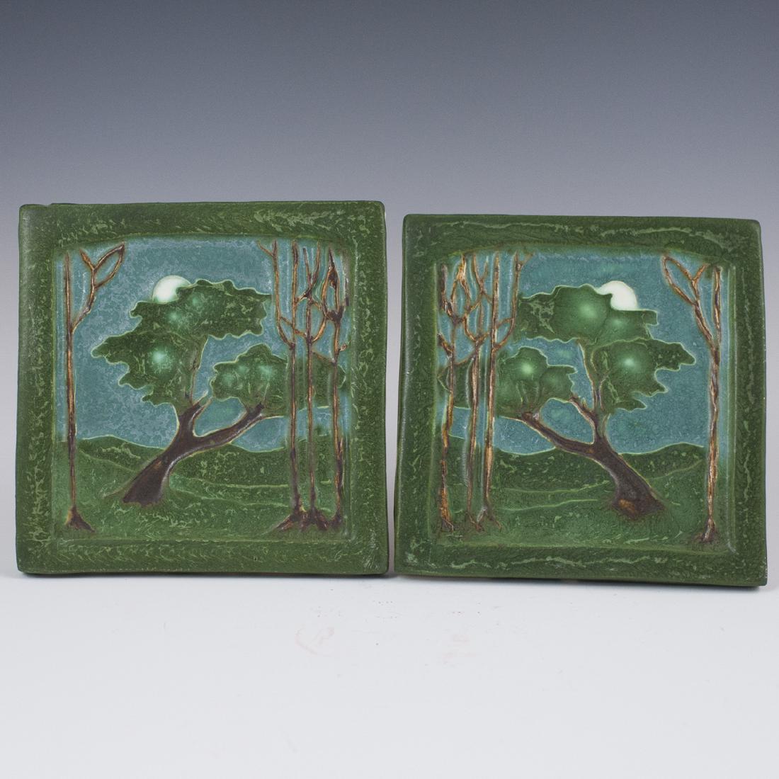 Ephraim Faience Pottery Tiles