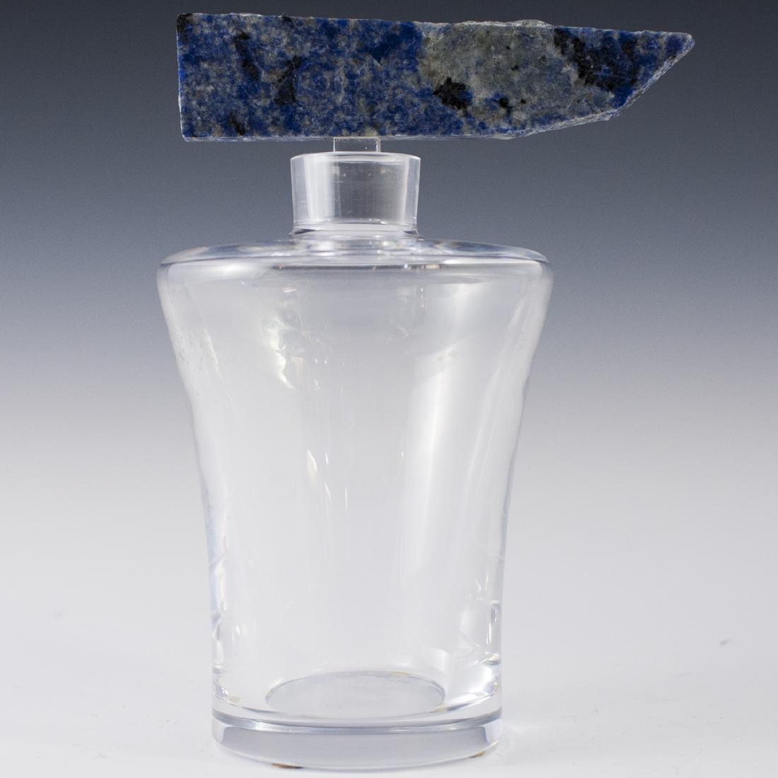 Sevres Crystal & Lapis Lazuli Decanter (1 of 4)