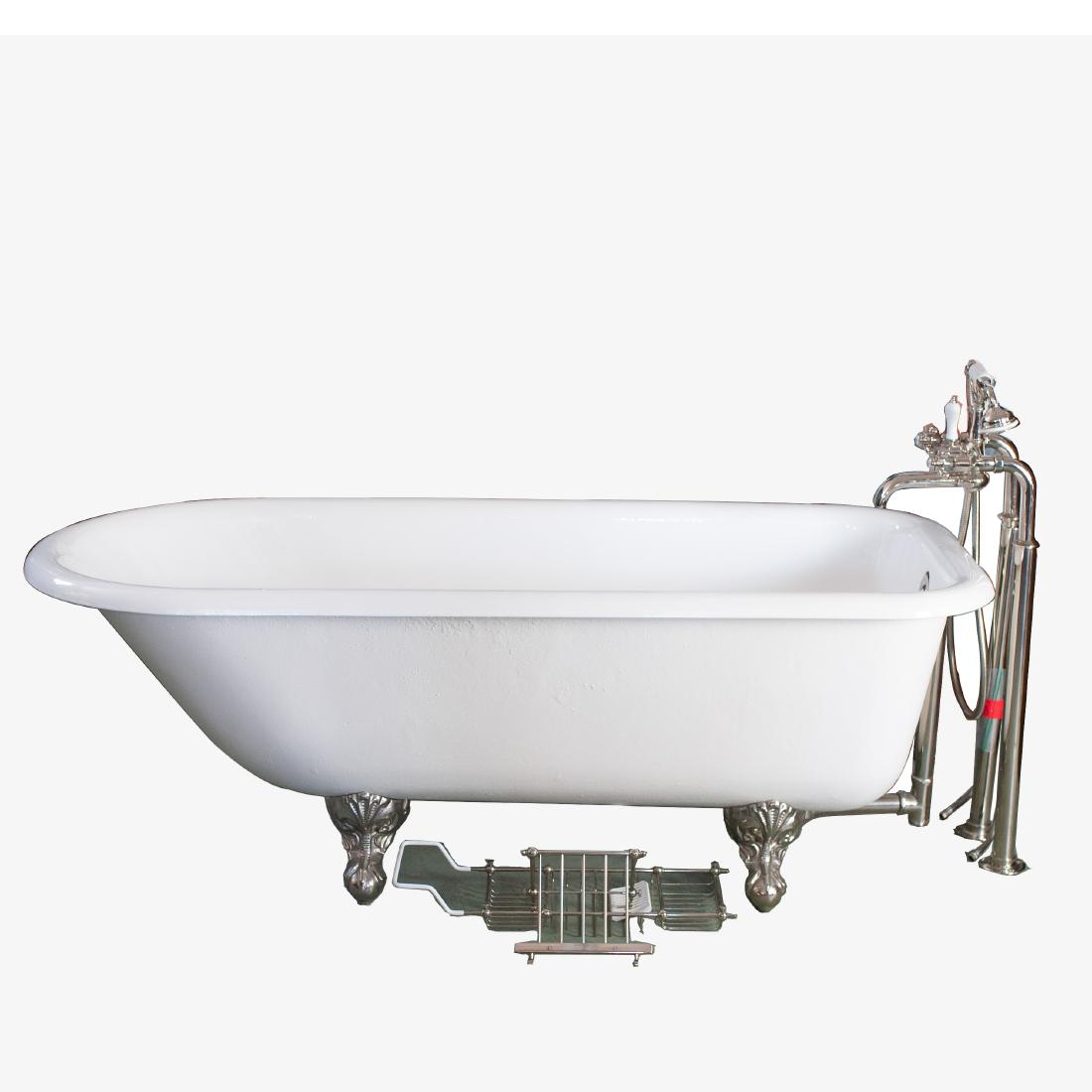 Vintage Cast Iron Bath Tub (1 of 2)