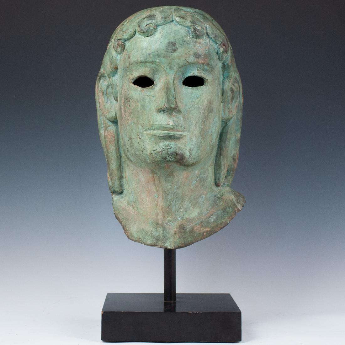 Antique Neoclassical Bronze Bust (1 of 5)